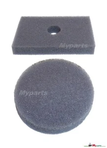 Myparts Foam Air Filter set for MAKITA Brushcutter RBC411U pn 443161-7 443162-5 - Picture 1 of 2
