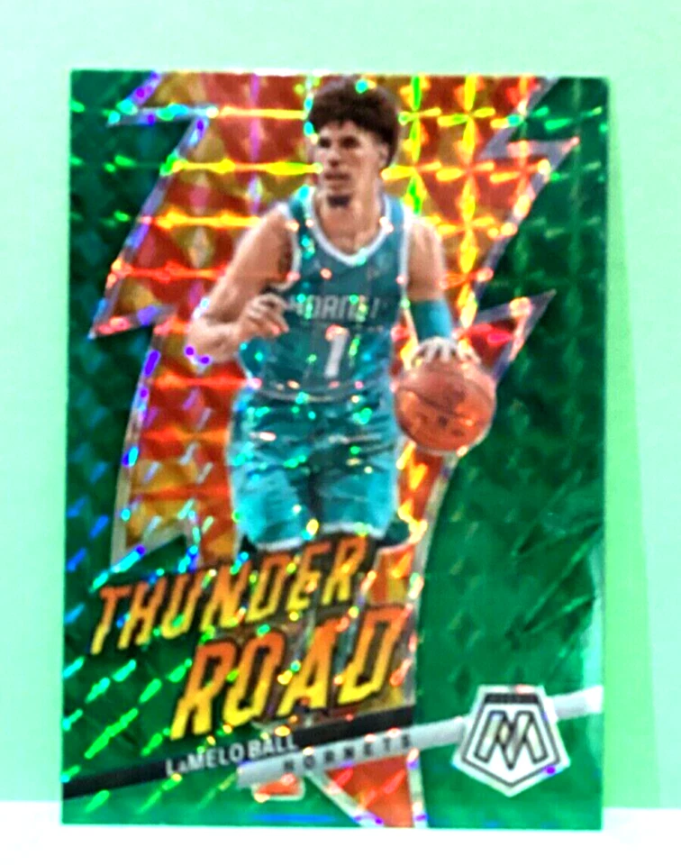 LaMelo Ball  2022 Mosaic Thunder Road green mosaic - Image 1 of 1