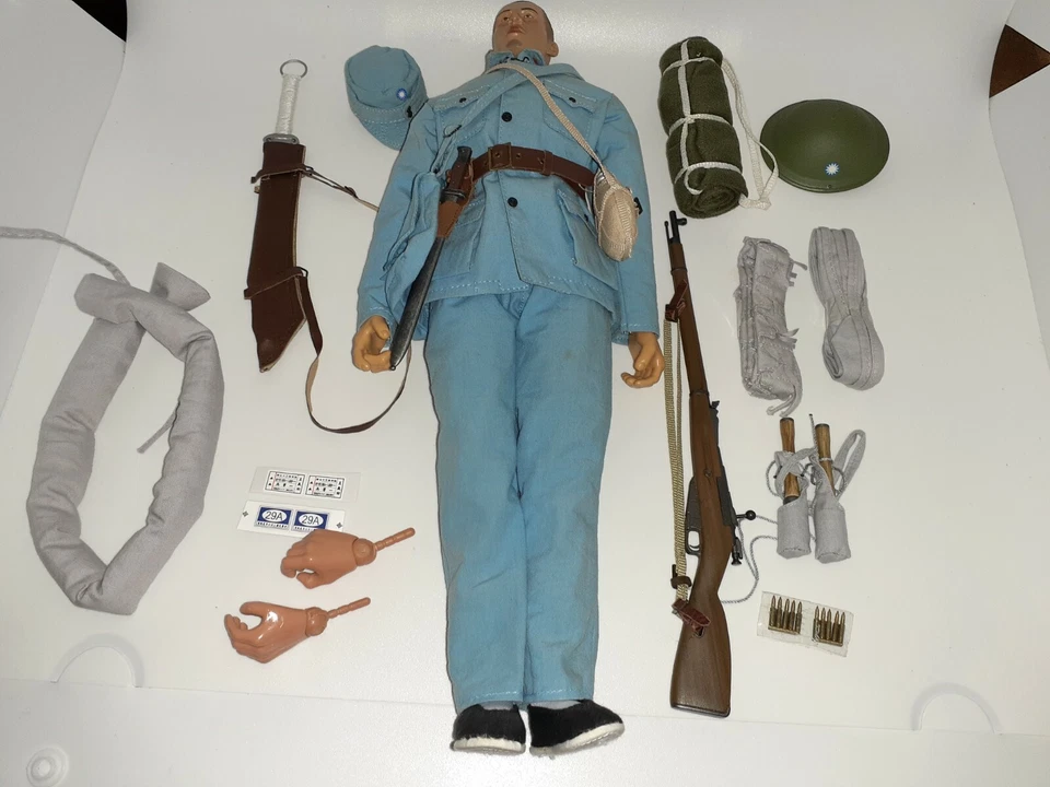 1/6 DID Infantería del 29º Ejército Chino Guerra Sino Japonesa Segunda Guerra Mundial Sin Base con Caja RARO Foto 1 de 4