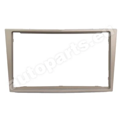 Mascherina Adattatore Autoradio Stereo 2 DIN per Opel Corsa D dal 2006 Champagne - Immagine 1 di 4