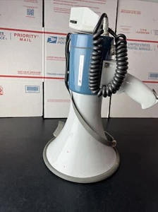 Vintage Auditions M-100 Microphone With Microphone Strap. Works! Hi-Power - Picture 1 of 14