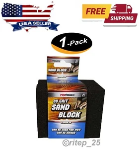 2 Pcs Sanding Block Auto Body Hook and Loop,Auto Sanding Blocks 2.75" x 5.5" New - Picture 1 of 12