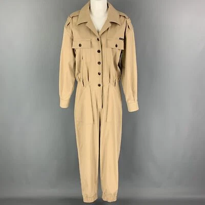 Monos de manga larga de algodón beige talla 8 DOLCE & GABBANA Foto 1 de 4