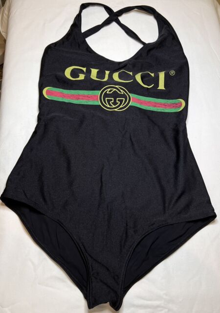 One-piece swimsuit Disney x Gucci Ecru size 36 FR in Cotton