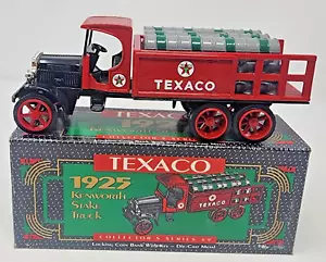 VINTAGE Texaco ERTL Diecast Bank 1925 Kenworth Stake Truck #9 NEW UNOPENED BOX - Picture 1 of 20