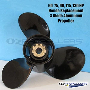Ozpropeller 14 x 11 for Honda Prop Propeller 60-130hp 3 Blade Aluminium - Picture 1 of 1