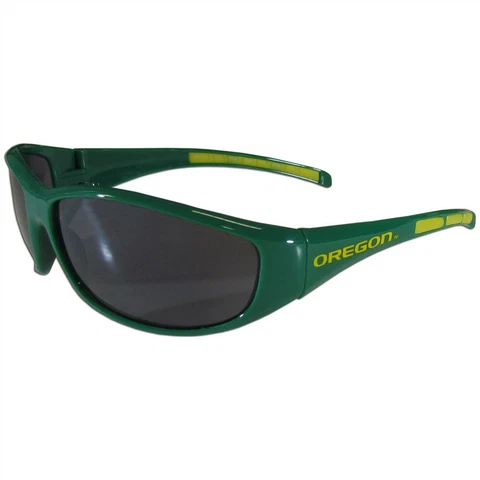 Oregon Ducks Wrap Sunglasses Sports NCAA UV Shades College Glasses Fan Team Cover