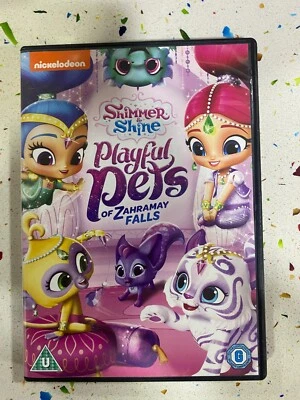 SHIMMER & SHINE DVD PLAYFUL PETS OF ZAHRAMAY FALLS + POSTER NICKELODEON  ENGLISH - Imagen 1 de 4
