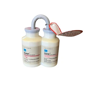 Lucchetto Pubblicità Vintage Medico/Farmaceutico Zinacef Glaxo Combo Lock NOS - Foto 1 di 4