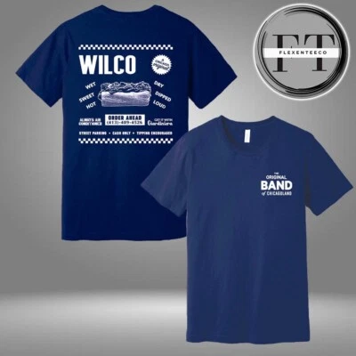 HANDMADE Wilco Band The Original Of Chicagoland Two Sided Unisex T-Shirt All Size S-4XL