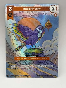 Rainbow Crow Off to Aid Alt Art Metazoo 2025 Base Set MZ1 215/214 Alternate Art - Picture 1 of 4