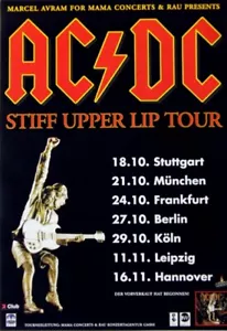 AC/DC - ACDC - 2000 - Live In Concert - Stiff Upper Lip Tour - Poster - Bild 1 von 1