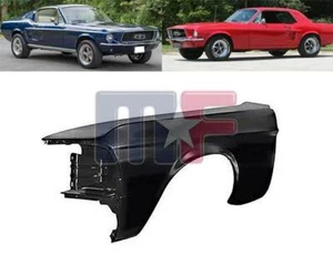 Kotflügel links Ford Mustang 1967 fender Fahrerseite o. Auschnitt f. Seitenleuch - Bild 1 von 1