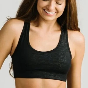 Zyia Black Bomber Bra XXL - Picture 1 of 6