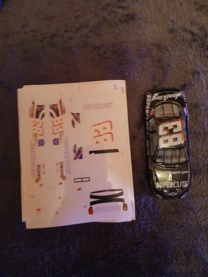 Calcomanía NASCAR 2003 KERRY WONHARDT SUPERCUTS 1 64 PELAR Y PEGAR Foto 1 de 1