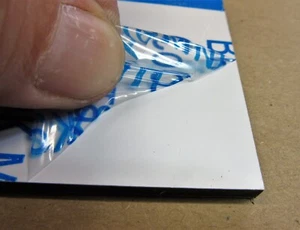 Alu-Verbundplatte 4mm weiß Zuschnitt DIN A3 420 x 297mm Werbeschild Firmenschild - Bild 1 von 3