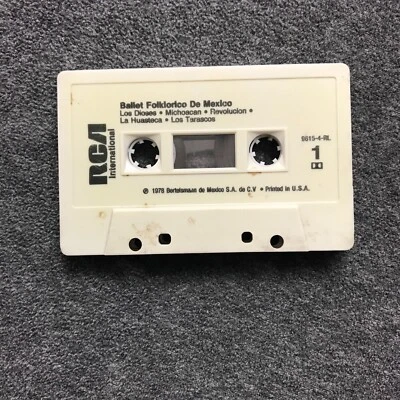 RCA 1972 Ballet Folklorico de Mexico Cassette Hecho en Mexico ExcCo - Image 1 of 2