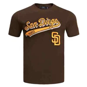 Pro Standard - MLB San Diego Padres Script Tail Men's Top - Brown - Picture 1 of 7