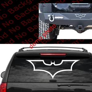 OUTLINE only BAT Car Window Vinyl Decal for Batman Dark Knight DIY Craft  CM012 - Foto 1 di 9
