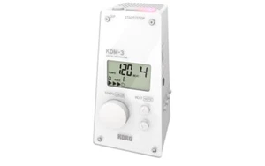 4959112175143 Korg KDM-3 30 - 252 BPM Metronom mechaniczny Biały KORG - Zdjęcie 1 z 3
