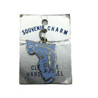 FLORIDA vintage enamel metal charm - NOS state souvenir cloisonné made in Japan
