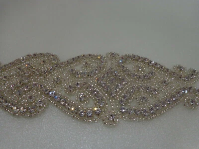 Rhinestone Fashion Clothes Embellishment Fabric Application # 3 - Image 1 of 4