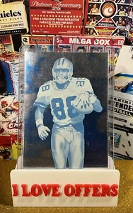 1998 EDGE ODYSSEY MICHAEL IRVIN BLUE FOIL PROOF 1/1 RARE 2/2 #162 C STORE MORE - Picture 1 of 6