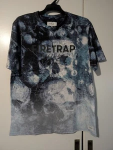Mens FIRETRAP Blue/White S/S T-Shirt - Size 2XL - BNWOT!! (17) - Picture 1 of 5