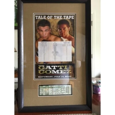 Original Arturo Gatti vs. Alfonso Gomez Fight Program /tickets - Image 1 of 4