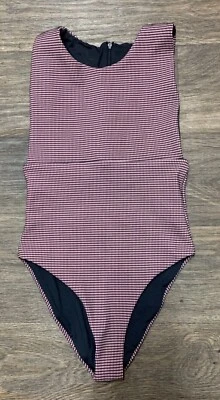 Traje de baño Stone Fox moderno cuello alto cremallera trasera de una pieza - Para mujer XS NUEVO SIN ETIQUETAS Foto 1 de 4
