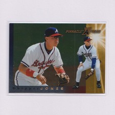 1997 Pinnacle X-Press Men of Summer #23 Chipper Jones