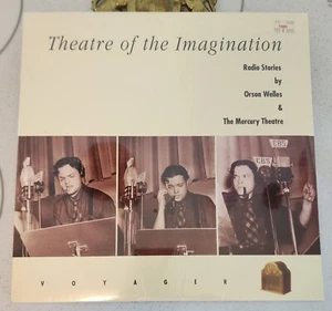 Theatre of the Imagination Voyager Laserdisc LD Orson Welles Rare Radio Broadcas - Picture 1 of 2