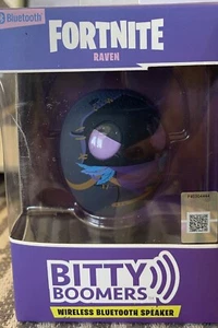 Fortnite Raven Bitty Boomers drahtloser tragbarer Bluetooth-Lautsprecher - Bild 1 von 6
