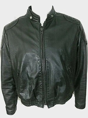 Motocicleta Brooks USA Café Racer con forro acolchado hombro codo talla 40 Foto 1 de 4