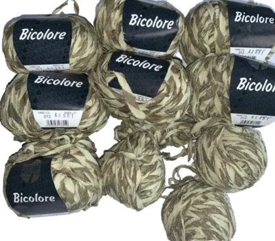 490 g BICOLORE  Bändchen - glänzend - 45 % Baumwolle LANA GROSSA - Bild 1 von 2