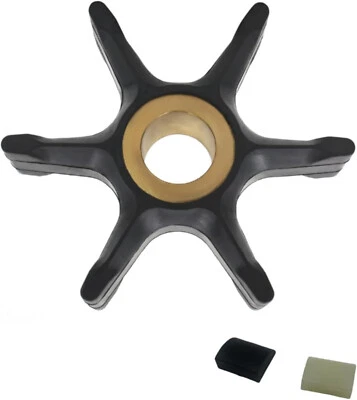 Evinrude Johnson Water Pump Impeller & Keys 40hp-thru-75hp 1979-2005 R B 396725 - image 1 of 4