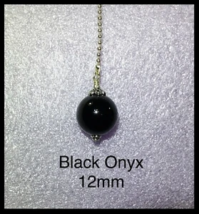 ** Design your own** Semi Precious Gemstone Ceiling Fan Light Pull - Picture 1 of 51