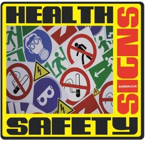 Seguridad Sanitaria SEÑALES DE ADVERTENCIA DE PELIGRO CARTELES ARTÍCULO USB Envío Mundial - Imagen 1 de 6