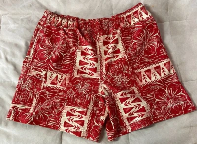 Body Glove Hombre Rojo Tostado Cordón Forrado Bañador Talla M Foto 1 de 4