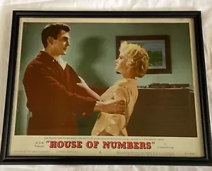 HOUSE OF NUMBERS original LOBBY CARD #6 (11x14) Jack Palance/Barbara Lang - 1957 - Picture 1 of 1