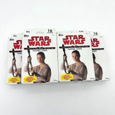 2017 Topps Star Wars Reise Zum Letzte Jedi (5) Exclusive Ovp Aufhänger Boxen - Bild 1 von 2