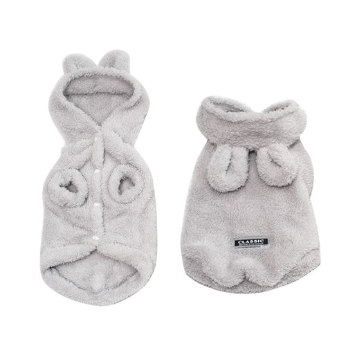 VETEMENTS Felpa con cappuccio cane gatto abbigliamento animale domestico caldo cappuccio cane felpa con cappuccio