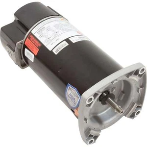 Motor, Nidec/US Motor, 0.75hp, 115/230v, 1-Spd, 48Yfr, SQFL - Picture 1 of 7