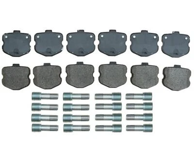 Juego de pastillas de freno de disco delanteras Raybestos para Chevrolet Corvette 06-13 (SP1185XPH) Foto 1 de 4