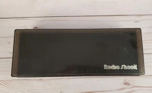 Radio Shack Vtg Cassette Tape Case Holder Storage 15 Tapes Organizer Clean - Imagen 1 de 11