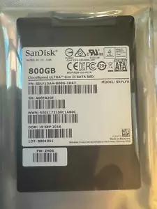 SANDISK 800GB CloudSpeed Ultra Gen II SATA 2.5" Solid State Drive - Picture 1 of 2
