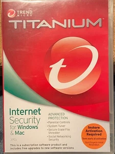 Titanium Internet Security Antivius 2012 for Windows & Mac *NEW* aaa1 - Picture 1 of 3