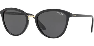 Vogue Damen-Sonnenbrille schwarz übergroß Katzenauge - VO5270S W4487 57 - Bild 1 von 4