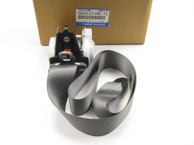NEW GENUINE OEM GKYA5779072 REAR LEFT Seat Belt GRAY 2003-2008 Mazda 6 - Image 1 of 3