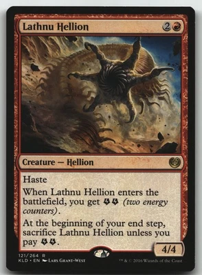 Lathnu Hellion R Kaladesh 121 LP - Image 1 of 2